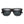 Smith Optics matte black sunglasses with dark grey polarized lenses