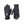 Hestra black gloves with grip pattern on palms and fingers
