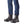 Person wearing black Baffin waterproof leather work boots with blue jeans