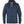 FjallRaven navy blue zip up fleece hoodie with white drawstrings