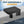 Alpcour black portable bleacher seat cushion with side pockets