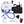 Polar Products Active Ice cold therapy system with cooler, two therapy pads, power adapter, and digital timer