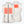 Mobile Warming white fleece vest showing front and back heating element zones