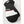 Black and white Hestra ski mitten with red trim