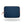 Ignik blue rectangular padded seat cushion with orange drawstring