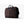 Bellroy brown briefcase with navy blue handles and shoulder strap
