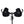 Bar Mitts black handlebar covers installed on bicycle handlebars