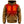 ActionHeat brown hooded jacket with illuminated heating elements on the chest