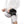 Person adjusting a black knee brace with grey trim on their leg