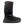 Neos black overshoe with a high shaft and adjustable strap