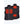 Mobile Warming black heated vest showing front and back heating elements
