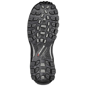Black Baffin Polarproven boot tread sole with textured grip pattern