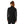 Back view of a Helly Hansen black and grey hybrid jacket on a person
