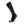 Sidas black and red heated ski sock with battery attachment snaps