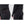 Terramar black high waisted leggings with textured waistband detail