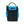 Kanga Coolers black and blue insulated beverage bag with top handle