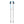 Black Diamond trekking poles with blue and black handles and adjustable shafts