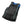HyperKewl black quilted cooling vest with blue trim