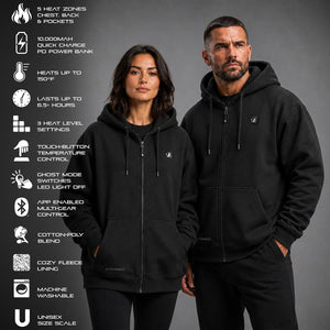 ActionHeat Pro Series+ Bluetooth Heated Hoodie