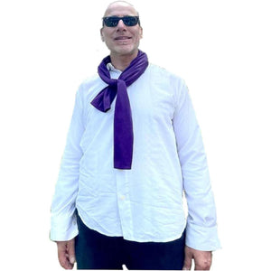 Nano-Ice Cooling Necklace + Scarf | 2+ Hours of Cooling Relief - Purple