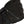 Black Swany leather glove with zippered pocket and adjustable wrist strap