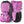 Hestra purple and black insulated winter mittens