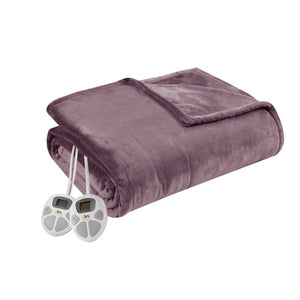 Serta purple heated blanket with two digital controllers