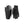 Hestra black athletic gloves with perforated palms