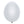 Solid white latex balloon