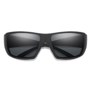 Smith Optics black wrap around sunglasses with dark grey lenses
