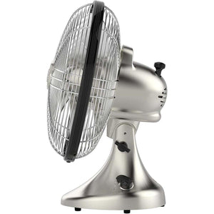Vornado silver vintage style metal desk fan