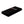 Black rectangular portable power bank with Glovi logo