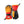 Hestra orange and red winter gloves with black accents