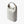 Light grey roll top dry bag with grid pattern and top handle