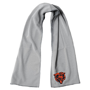 AlphaCool grey cooling towel with Chicago Bears logo