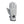 Seirus grey knit glove with black logo patch