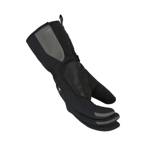 Macna black waterproof motorcycle glove with extended cuff