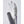 Hestra white ski glove with grey suede palm patch and red accents