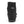 Back view of black Neos overshoe with brand logo tab