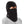 Person wearing a black N-Ferno balaclava face mask