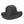 Black CTR wide brim sun hat