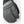 Hestra grey and black textured winter glove detail