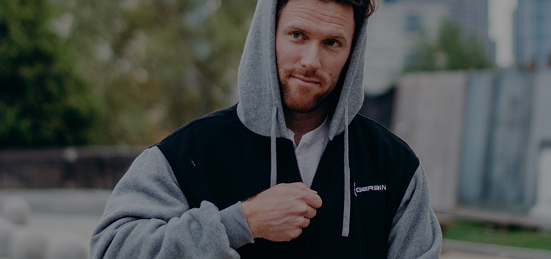 Man wearing heated jacket - shop heated gear for men