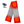 ActionHeat grey scarf with red heated panels and included power bank and USB cable