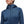 Black Diamond blue hooded zip up fleece jacket with chest pocket
