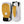 Hestra yellow and white leather mittens with black cuffs