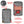 ActionHeat grey cable knit heated neck gaiter with fleece lining and battery pocket