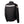Back view of a black Gerbing motorcycle jacket with reflective strips