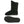 Bearpaw black suede mid calf boot with knit back detail and branded rubber sole