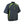 Mobile Warming short sleeve quarter zip pullover in grey with neon yellow accents
